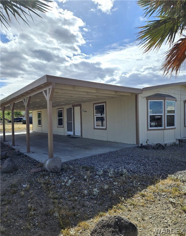 Front of Structure