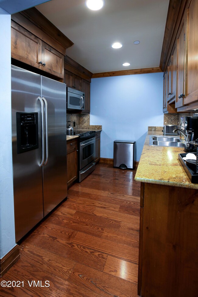 Kitchen in Unit A