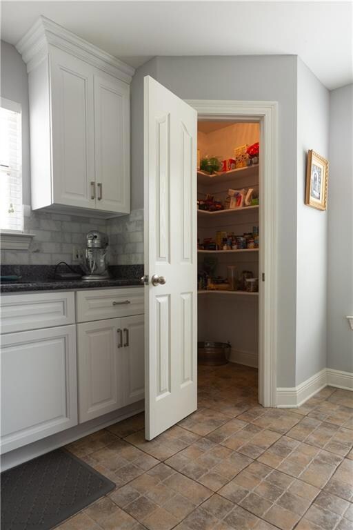 One of two pantries!