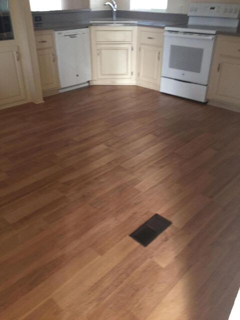 Kitchen new flooring