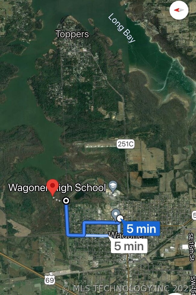 5 Minutes to Ft Gibson Lake
