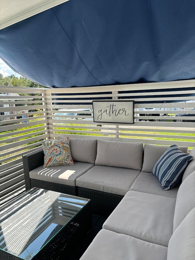 Porch Seating Area