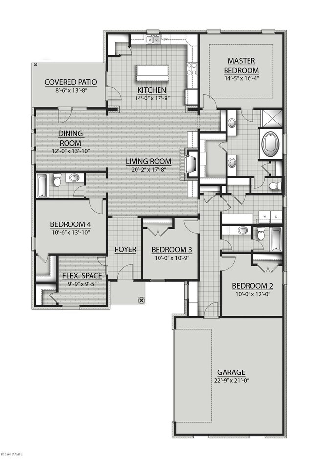 Hermitage A II Floor Plan
