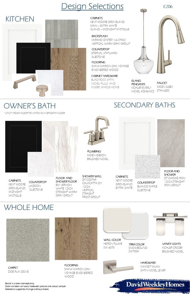 Design Selections