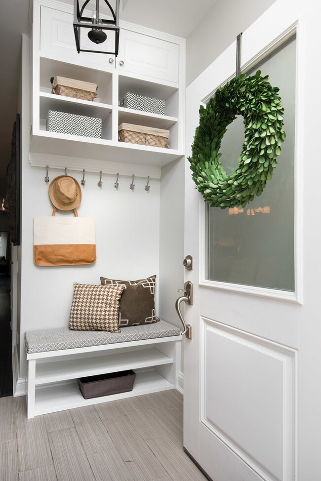 Inviting foyer welcomes guests to your gorgeous ne