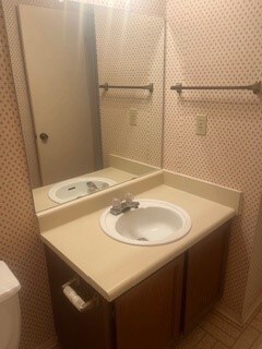 Half bath downstairs