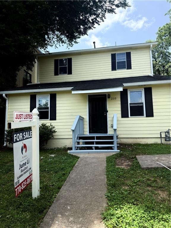 View of front of house