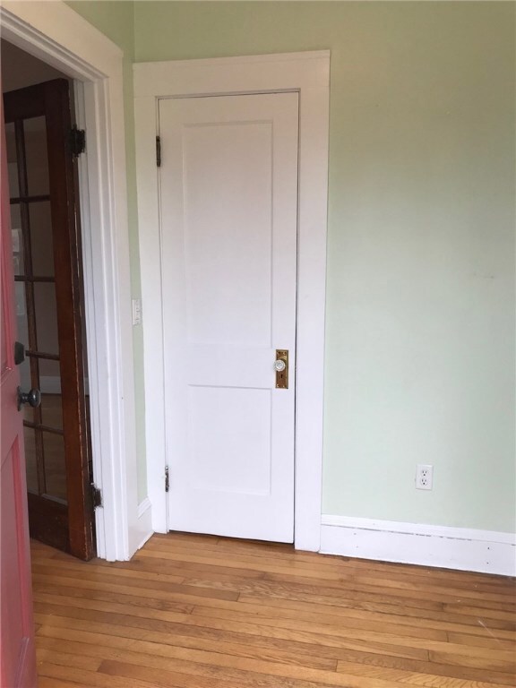 Entry from front door with coat closet