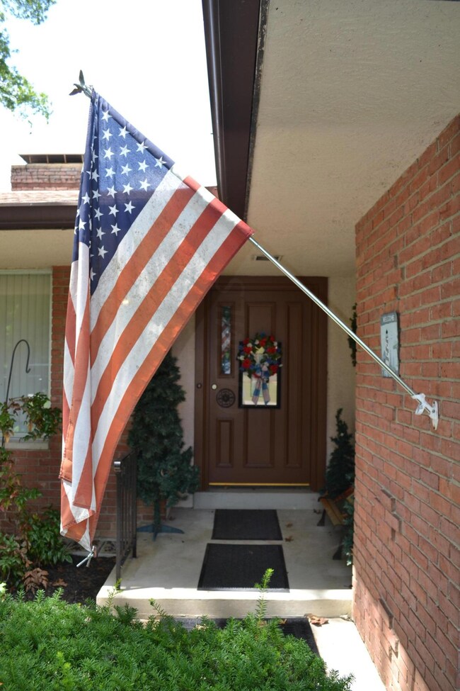 Front entry.