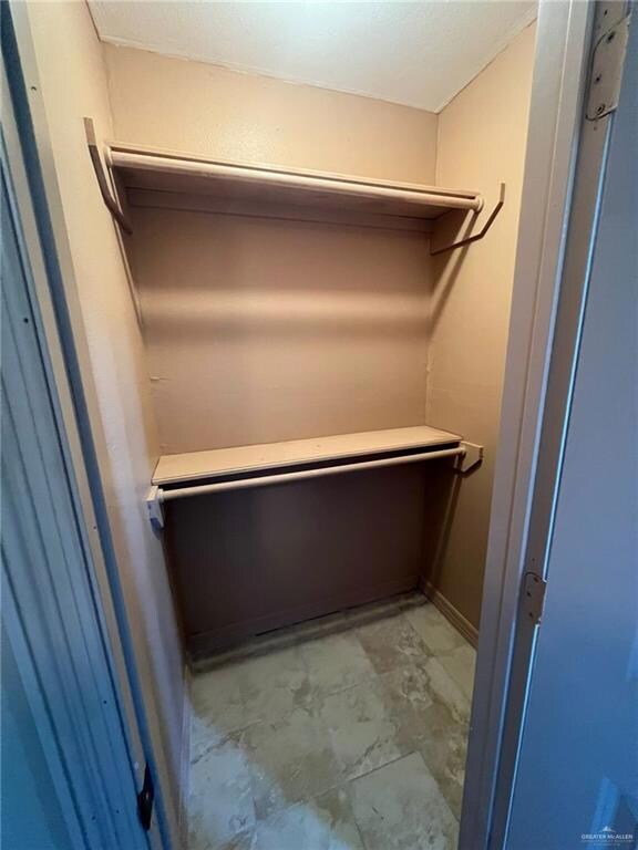 View of spacious closet