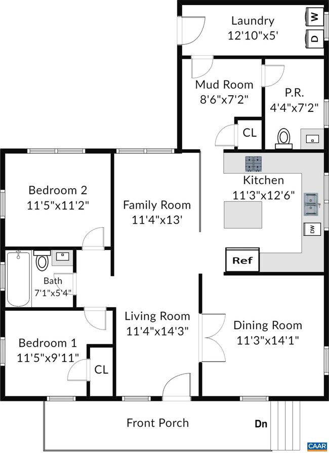 1201 Poplar St unit A, Charlottesville, VA 22902 - photo 6