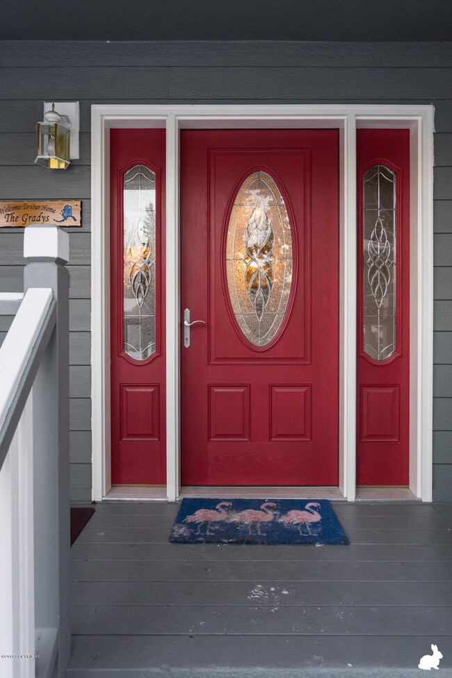 Front Porch & Front Door