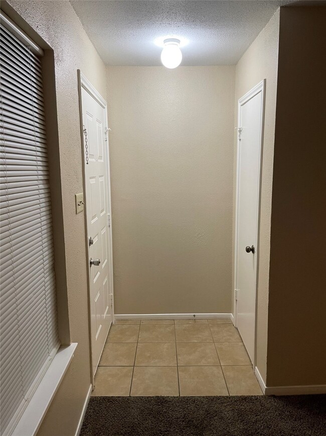 Tiled Floor Entry