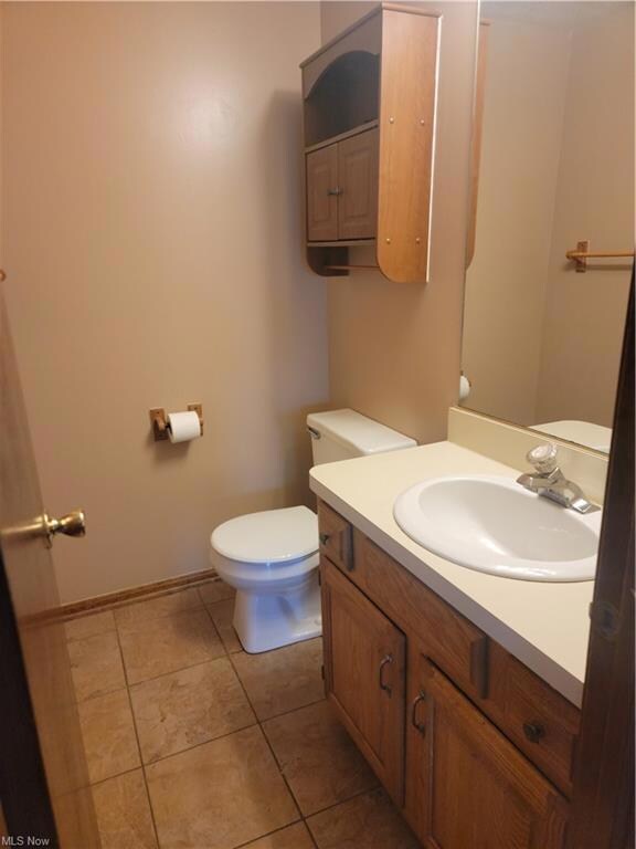 First floor half bath