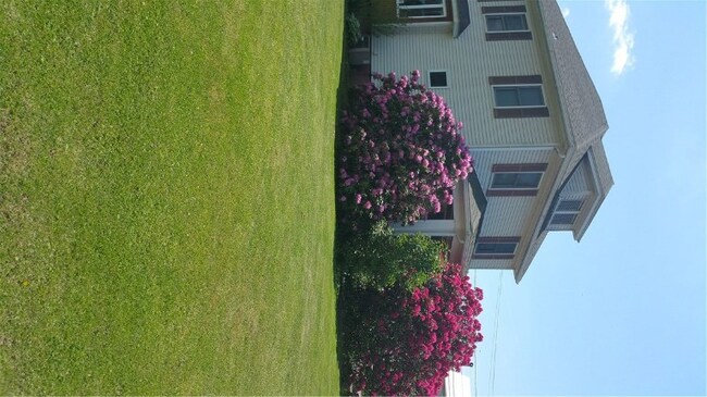 The flora adds privacy and vitality!