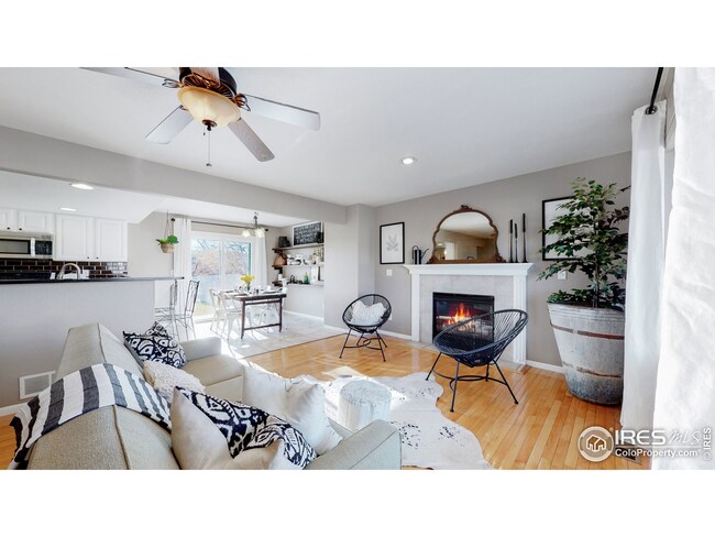 Living Room and Dining Room