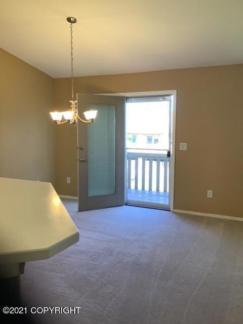 Living room and kitchen