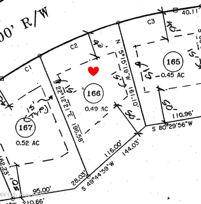 716 Ocean Ridge Parkway Plat Map
