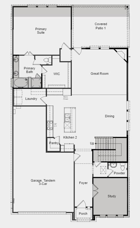 Structural options added include: Bay window in ow