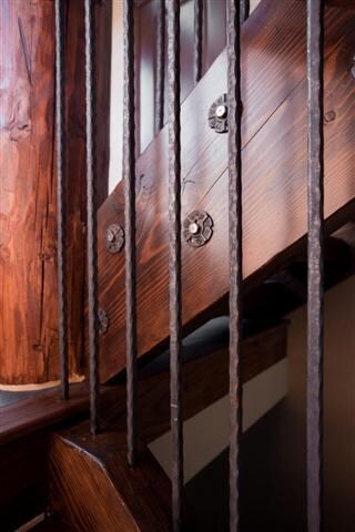 custom stair detail