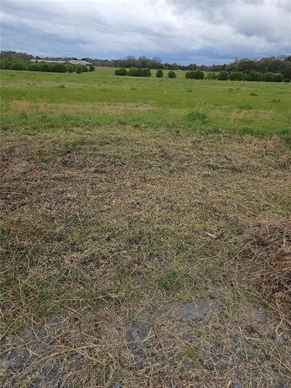 View of undeveloped land with rural landscape