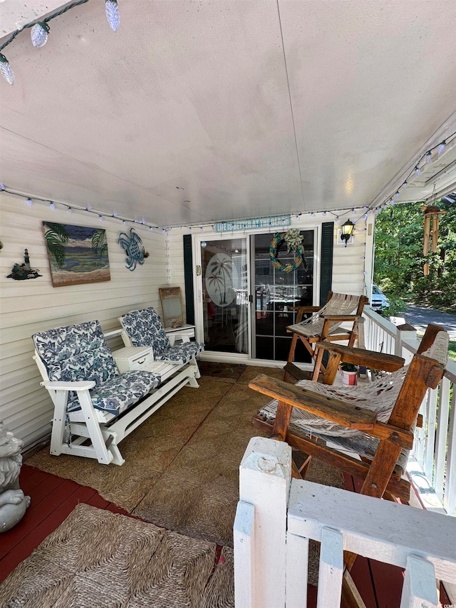 View of porch