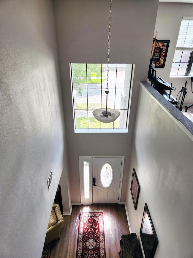 View of Foyer from Upstairs Loft