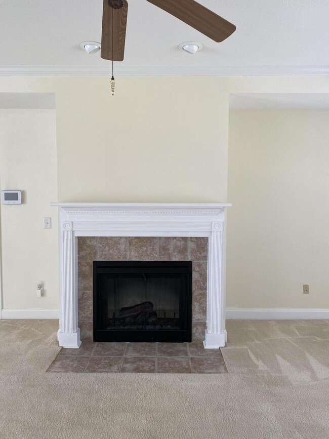 Fireplace in Family room