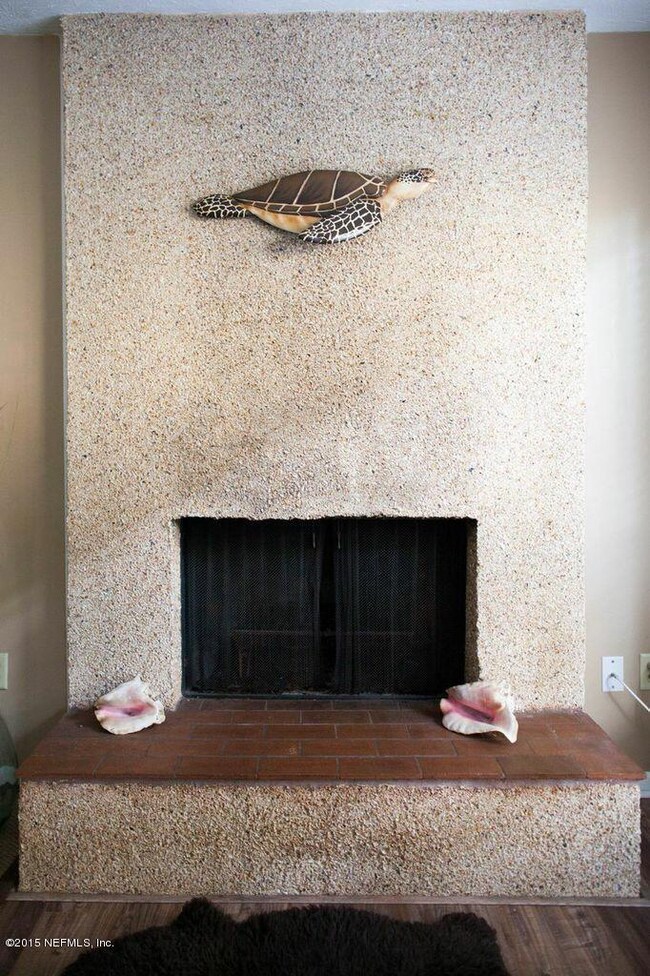 Wood Burning Fireplace