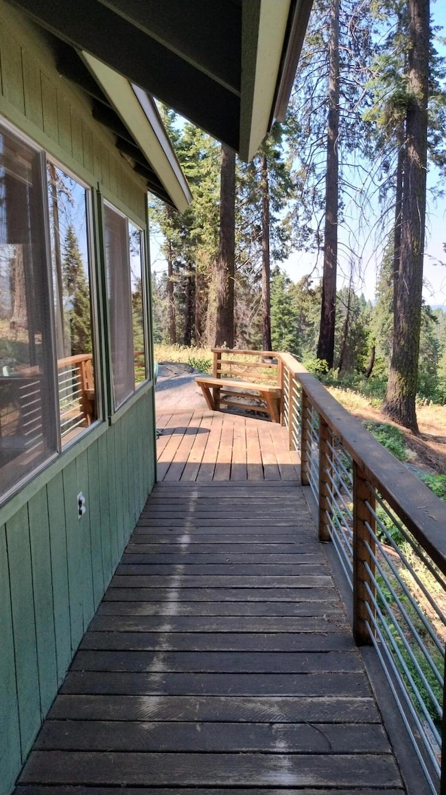 2-Covered front entry deck looking towar