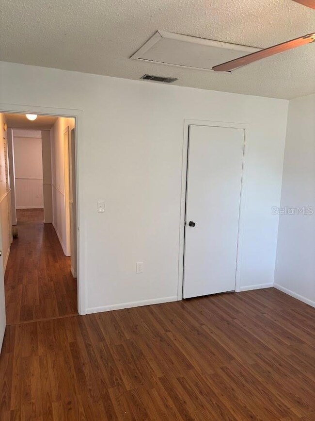 Living room and view of hallway