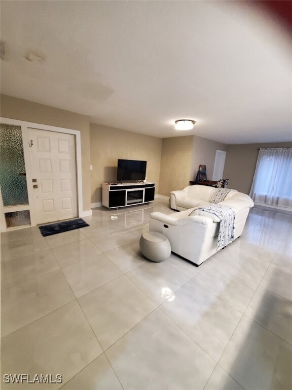 View of living room