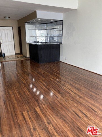 Open Living Room with Bar
