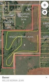 Follow the YELLOW line to drive the 82 acre bounda