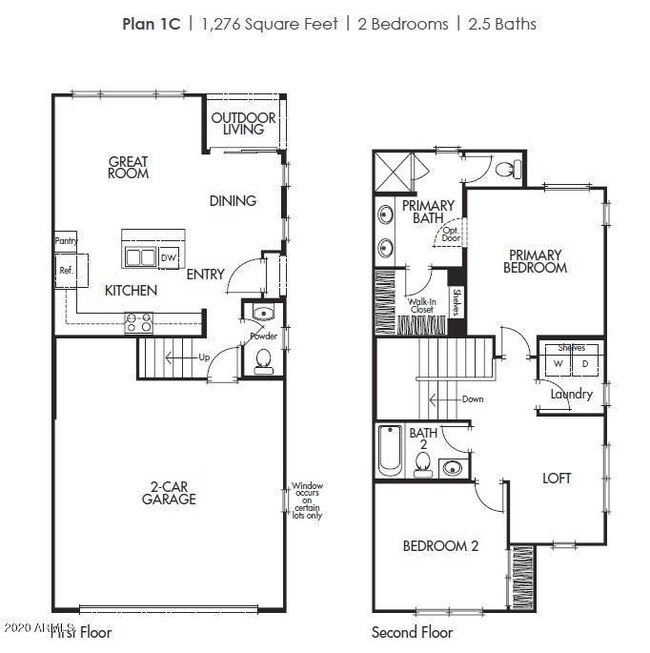 Towns - Plan 1 MLS