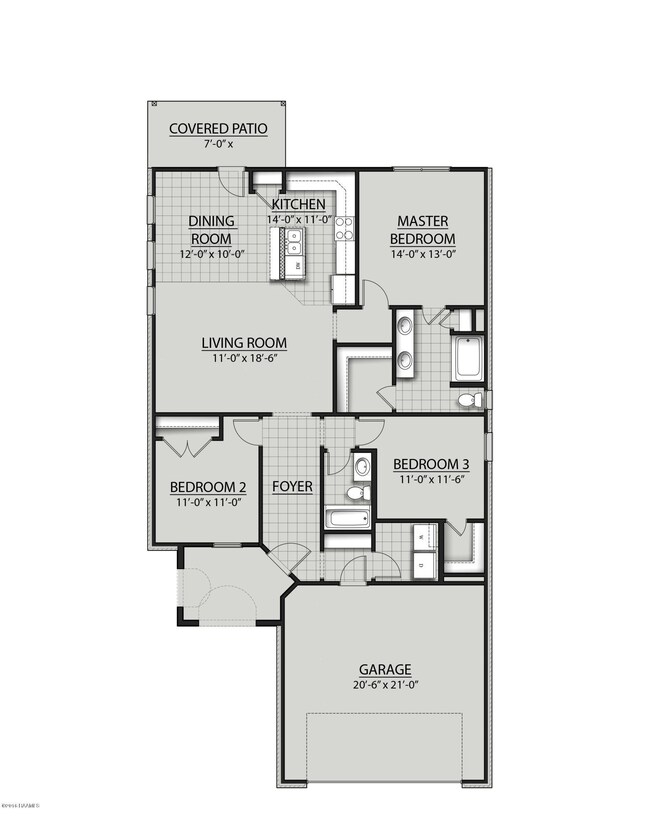 Dorchester A II - Floor Plan