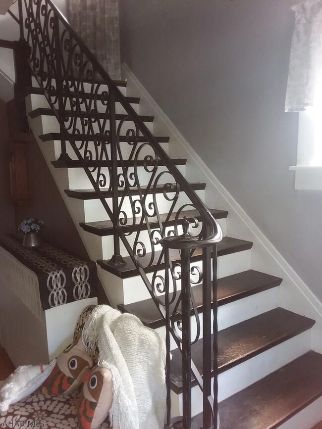 stairs in foyer