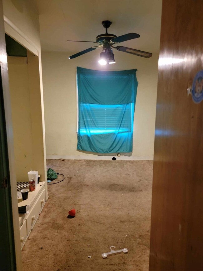 Bedroom of back house