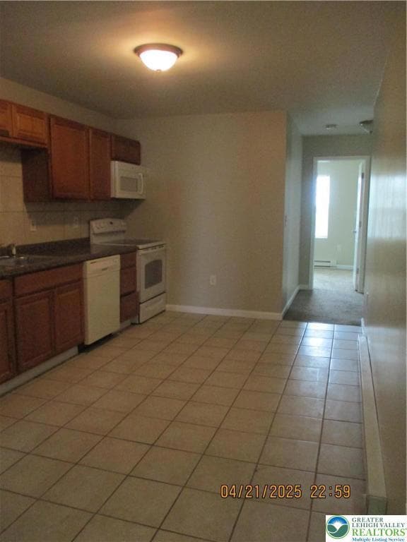 kitchen view from living room