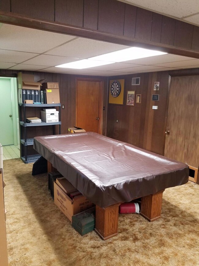 Pool Table in Family Room