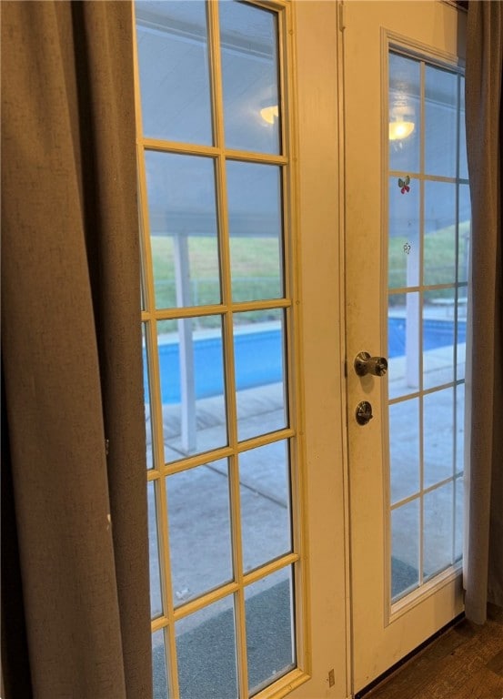 Inground pool off the dining room