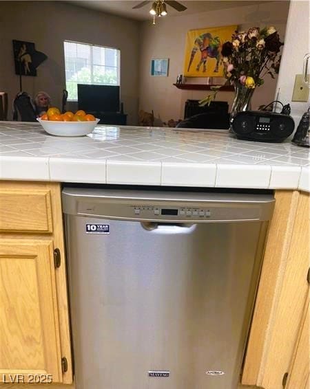 Stainless steel dishwasher