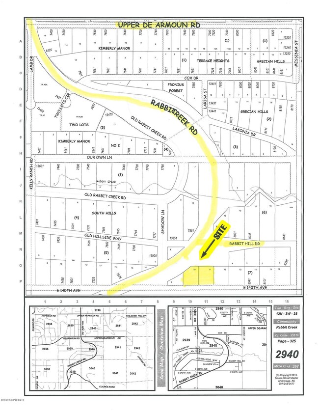 2940 Grid map