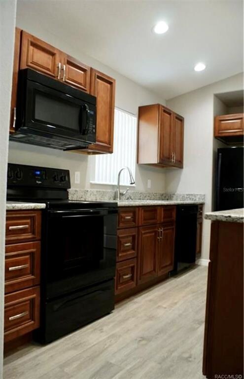 Beautiful wood cabinets