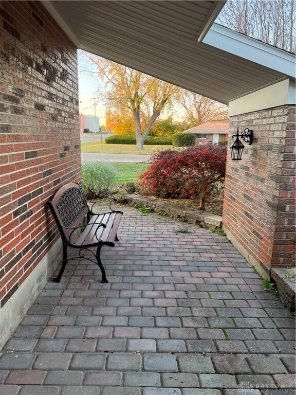 Brick Paver Breezeway