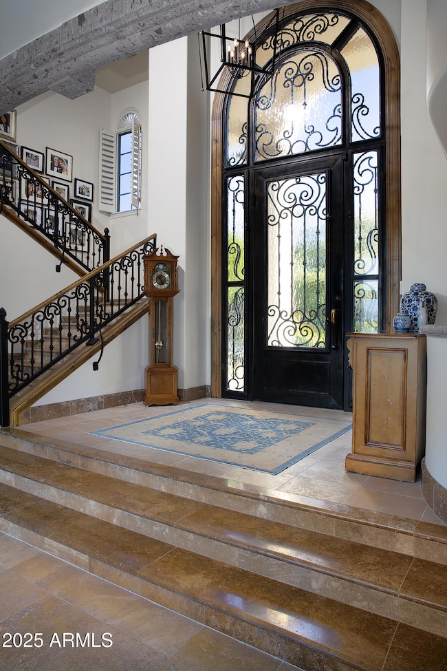 Custom Crafted Iron Entry Door