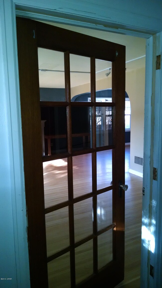 Front entry glass door