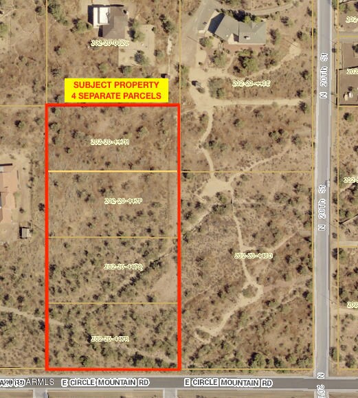 Plat Map 4 - approx 1.12 acre Parcels