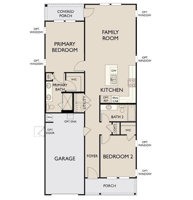 Palmetto floorplan Tea 1 story