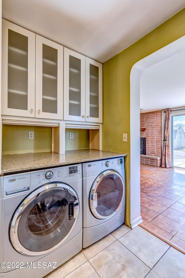 Inside Laundry area